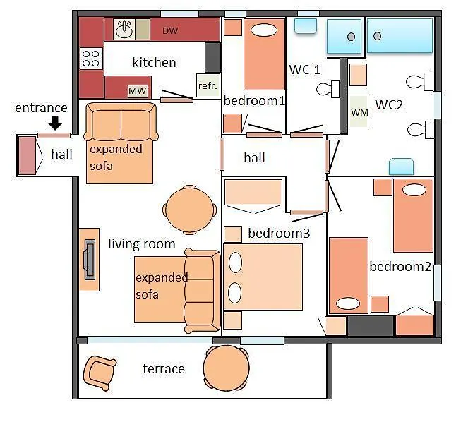 Apartment Bitacora Fully Renovated 2023 Lloret de Mar